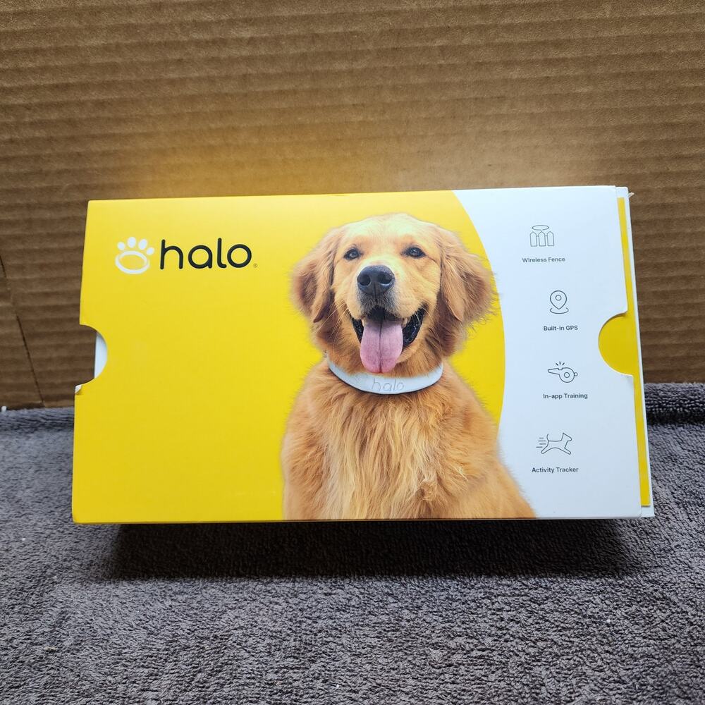 Halo Collar 3 GPS Wireless Electronic Dog Fence Collar Open Box b51